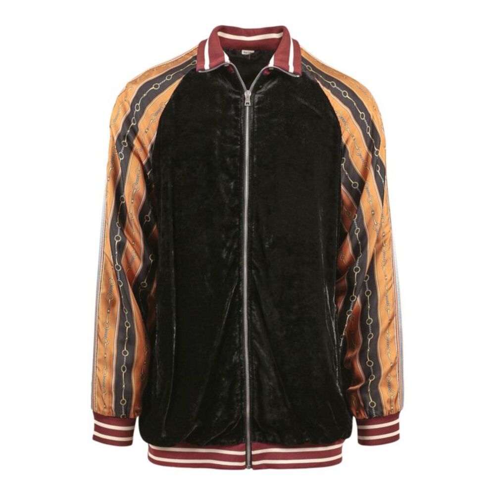 Gucci Mixed Media Track Jacket